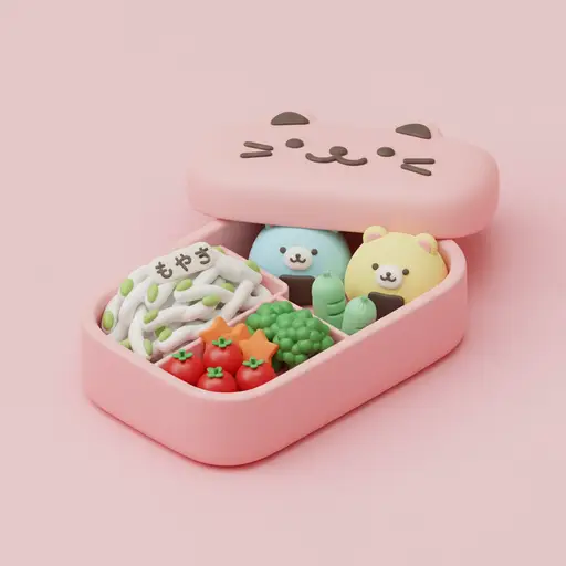 School lunch bento image