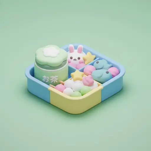 School lunch bento image