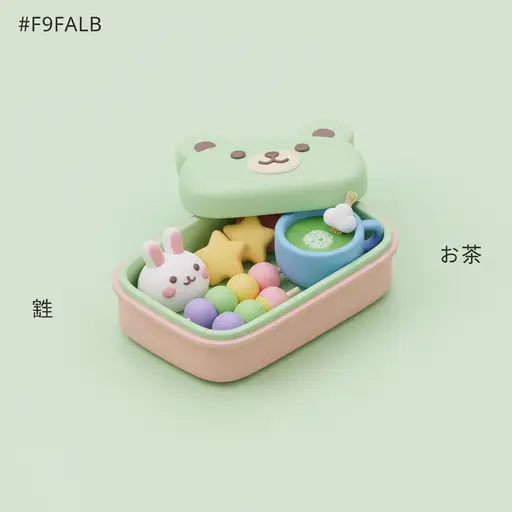 School lunch bento image